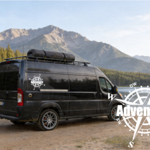 Camping Adventure Van decal