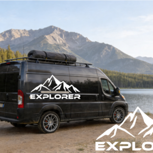Hills, Mountains Decal