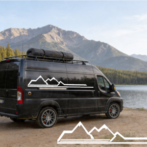 Mountains Van Decals