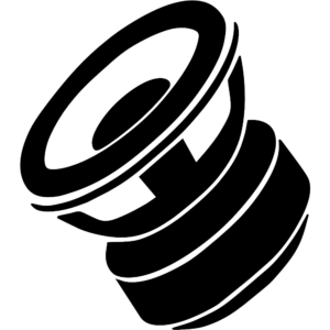 Subwoofer Decal Sticker