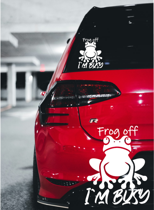 Frog Off – Add Signs